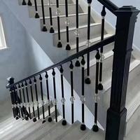 Balustrade en aluminium, acier inoxydable pour escalier intérieur et balcon extérieur, résistante à l'eau, durable, personnalisable