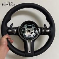 Volant de voiture en cuir pour BMW F30 F10 F15 F36 F20 F22 F25 F32 M3 M4 M5 X5 E46 E60 E70 E90 E91 E92 M Volant sport