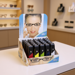 Paquete de 30 gafas de lectura de diseño WEDO, caja de exhibición con colores surtidos - Product Image 3