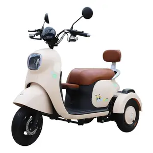 Scooter de movilidad para ancianos, triciclo eléctrico de tres ruedas, 48V, 500W, 25 KM/H, gran oferta