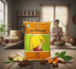 Bebida Herbal Tradicional Indonesia JMK 7g Klingsir |   Mezcla Botánica en Polvo para el Confort Diario Sin Azúcar - Product Image 1