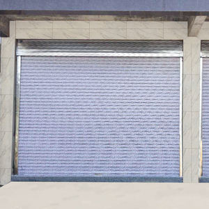 Porte à <span class=keywords><strong>enroulement</strong></span> résistante au vent - Personnalisée pour un usage commercial, les entrepôts et les usines. Portes coulissantes manuelles et électriques - Product Image 1