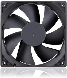 Supcool 12cm Matte Black Máy tính để bàn <span class=keywords><strong>CPU</strong></span> Chassis <span class=keywords><strong>Fan</strong></span> câm nhựa tản nhiệt cho PC làm mát không khí tản nhiệt thay thế - Product Image 2