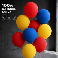 Ballons en latex de haute qualité, 100 pièces, 12 pouces, pour décoration de fête d'anniversaire, d'Halloween, de Noël, ballons à l'hélium noirs, lot de 100 ballons de 12 pouces