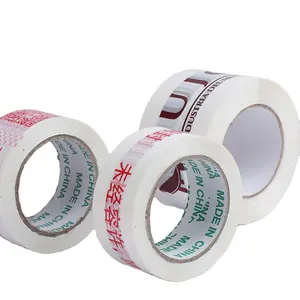 Factory Manufacturing Packing Tape Transparent 48mm Clear OPP Tape BOPP Jumbo Roll Adhesive Tape For Carton Sealing Packing