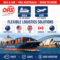 Agent de fret maritime porte-à-porte DDP de Chine vers l'Australie pour meubles et marchandises surdimensionnées