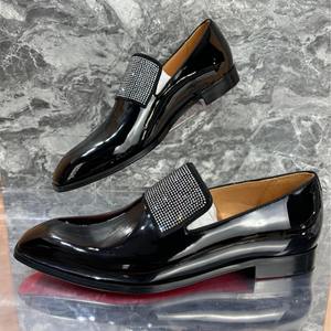 High Quality Luxury Red Bottoms for Men Leather <b>Shoes</b> Handmade Top Class Best Quality <b>Dress</b> <b>Shoes</b> for Men - Product Image 4