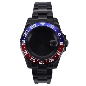 Custom High Quality <strong>Vintage</strong> GMT NH35 Case Modified <strong>Skx</strong> Watch Case and Bracelet Sapphire Glass for Seiko NH34 NH36/38 Movement - Product Image 1