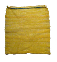 Sac en maille pe jaune 40x60cm pour oignon et pomme de terre
