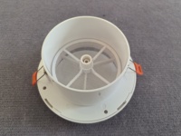 Diffuseur en plastique ABS de haute qualité Pièces du système Hvac Type de disque Diffuseur circulaire de ventilation de soupape d'air