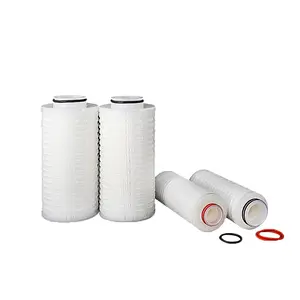 Residnetial Drinking Water Filtration 2.5inch Diameter Standard Pleated Nylon Filter Cartridge