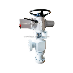 API 6A FORGED SWACO ORIFICE CHOKE VENTIL/DROSSEL VENTIL KOMPLETT MIT EINSTELLBAREM ELEKTRISCHEN ANTRIEB WP 2000PSI ~ 15000PSI - Product Image 1