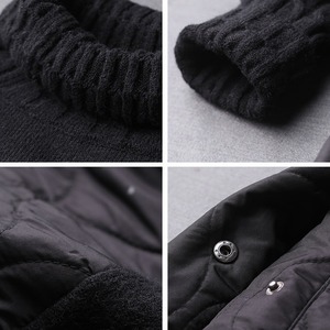 Ingrosso Inverno 2026 Nuovo Maglione a Collo Alto Color Caffè Spesso e Largo da Esterno alla Moda con Cuciture Ringiovanenti Top da <span class=keywords><strong>Donna</strong></span> - Product Image 4