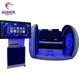 Vente chaude <span class=keywords><strong>2023</strong></span> sport vr divertissement sur le thème réalité virtuelle double sièges chaise 9D <span class=keywords><strong>film</strong></span> mouvement réalité virtuelle chaise simulateur - Product Image 6