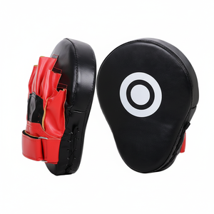 Almohadillas resistentes para patadas de boxeo de Material PU, mitones de enfoque con comodidad transpirable para Muay Thai MMA y práctica de gimnasio de combate Fitness - Product Image 1