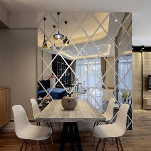 Lastra Acrilica a Specchio, Pannello in <span class=keywords><strong>Plexiglass</strong></span> PMMA <span class=keywords><strong>Argento</strong></span>/Oro per Decorazione Murale - Product Image 5