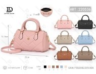 Borsa a Spalla da Donna a Forma di Raviolo, 7 Pollici, in Microfibra e Pelle Sintetica, Moda per Tutte le Stagioni, Chiusura con Cerniera - Product Image 1