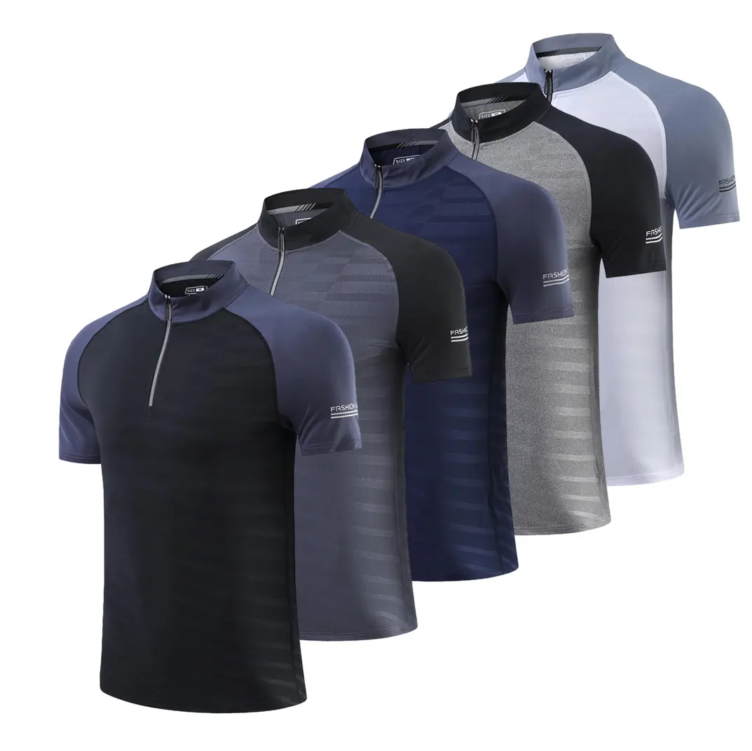 Yaz yeni sokak giyim erkekler Polo T Shirt fabrika doğrudan satış en yüksek kalite katı renk erkekler spor Polo gömlekler