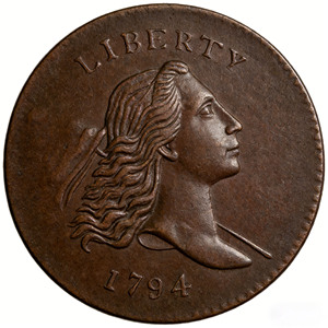 מטבע מתכת מצופה פליז עתיק אמריקאי משנת 1793 עם נושא אהבה, דולר כסף, יואן, מטבע זר לאספנים - Product Image 1