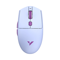Mouse Nirkabel Ringan Seri ATK VXE Dragonfly V3 Empat Mode Xhero AI/PAW 3395SE untuk Gaming dan Kantor