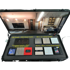 Caja de Demostración de Domótica Inteligente para el Hogar, con Panel de Control de Música de Fondo y Voz, Maleta de Muestra - Product Image 2