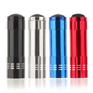 <span class=keywords><strong>Lampe</strong></span> torche UV à 9 <span class=keywords><strong>LED</strong></span>, <span class=keywords><strong>lampe</strong></span> torche ultraviolette, lumière noire, <span class=keywords><strong>lampe</strong></span> 395 nM en aluminium - Product Image 3