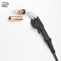 INWELT OEM MIG Pistolet Connecteur Central Détachable Refroidi Par Air 350Amp CO2 TR MIG Torche De Soudage TR300