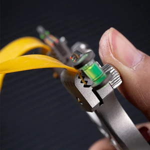 Súng bắn đá săn bắn ngoài trời chính xác cao, chất liệu thép không gỉ cao cấp, dây cao su nén nhanh - Product Image 5