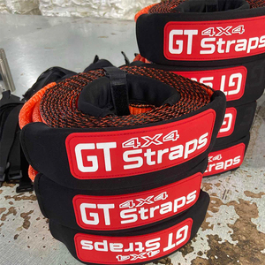 Sangle de remorquage automobile en polyester haute résistance, sangle de traction pour remorque, sangle de levage sécurisée pour le sauvetage de véhicules, support OEM - Product Image 3