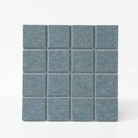 Panneaux acoustiques en polyester à fentes de diverses conceptions, panneaux muraux insonorisants rainurés pour bars, KTV et salles de réunion