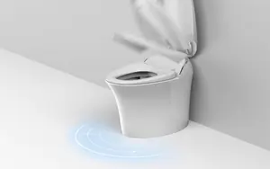 High Quality Flushing Capacity 4.8L Seat Heating Smart Toilet For Home
