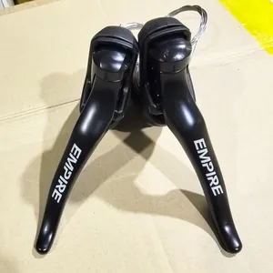 Palancas de Cambio para Bicicleta de Carretera SENSAH STI 2x7 2x8 2x9 2x10 2x11 1x11 1x12 Velocidades, Compatible con <span class=keywords><strong>Shimano</strong></span> <span class=keywords><strong>Claris</strong></span> Sora 105 o SRAM - Product Image 1