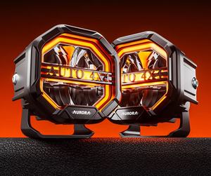 <span class=keywords><strong>Aurora</strong></span> Nieuw Ontwerp 4X4 Led Werklamp Strobe Auto Licht Bar Knipperend Auto Mistlicht - Product Image 1