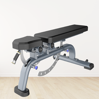 Banc de poids réglable, presse, gymnastique à domicile, entraînement de force, équipement d'exercice, système de gymnastique corporelle, banc d'entraînement pliable