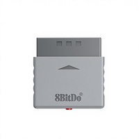 Récepteur de manette sans fil 8BitDo Retro avec logo 8BitDo pour consoles PS1 et PS2
