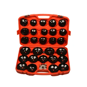 30pc Oil Filter Removal Wrench Caps Fluted Cups Socket Remover Automotive Universal Auto Car Tool Kit For Ford BMW AUDI SK1506