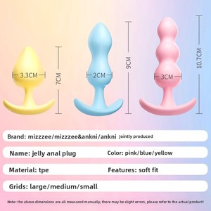 Mystery Jelly - Tapón Anal de Silicona Suave Unisex, Impermeable, Juguetes Sexuales para Adultos, Venta al por Mayor, Producto Sexual - Product Image 5