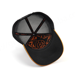 คุณภาพสูงที่กำหนดเองหมวกทรูเกอร์ปักโลโก้แฟชั่นขี่จักรยานชายหาดปรับได้ออกแบบใช้ได้ทั้งชายและหญิงพิมพ์ลายตามสั่ง - Product Image 4