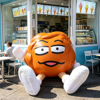 Modèle de Mascotte Géante Gonflable Personnalisée en Forme de Dessin Animé ou d'Aliment pour la Promotion Commerciale et les Événements Festifs de Thanksgiving