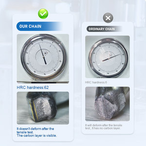 Chaînes à neige HEKA neuves à double verrouillage en acier au bore galvanisé pour les opérations forestières lourdes et tout-terrain - Product Image 4