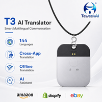 Dispositif de traduction AI professionnel T3 prenant en charge 144 langues, traduction transversale entre applications, appel vidéo, assistant de réunion en temps réel