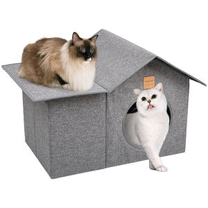 Casa para gatos al aire libre grande resistente a la intemperie de fabricante para gatos de interior - Product Image 1