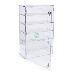 ywchaoshe 9 Pièces Présentoir en Acrylique Transparent, Supports d'affichage de Bijoux, pour Figurines, Buffets, Bijoux, Cupcakes, Desserts, Cosmétiques, Présentoirs à Bijoux
