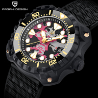 PAGANI DESIGN 2022 Nouvelle montre automatique pour homme 009 Commander, mouvement japonais NH35A, marque de luxe haut de gamme, montre mécanique pour homme, étanche