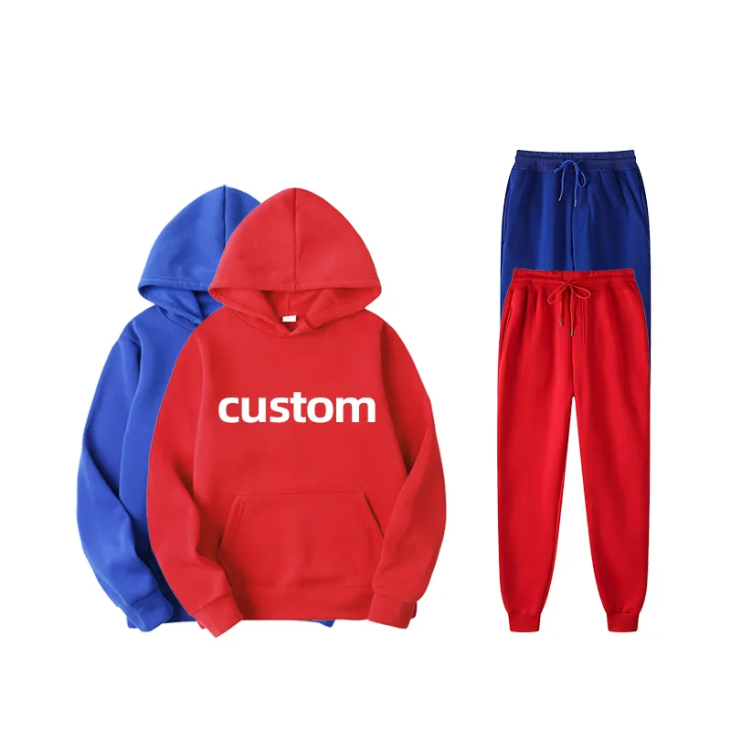 Áo Hoodie Kéo Ngang Nam 500 Gsm Màu Trơn Ngoại Cỡ Màu Đỏ Áo Hoodie Không Dây Dày Cotton Oem Tùy Chỉnh Cho Nam Nữ