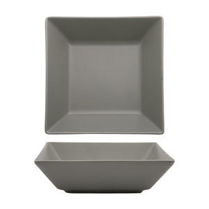 บอสตัน / โตเกียว จานลึก 17 × 17 ซม. สโตนแวร์สีเทาด้าน M1934 - Product Image 1