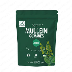 Suplemen Detoksifikasi Paru-Paru Alami & Pendukung Pernapasan, Permen Jeli Beraroma Pir Berbasis Pektin untuk Pernapasan Mudah & Meredakan <span class=keywords><strong>Sinus</strong></span> - Product Image 1