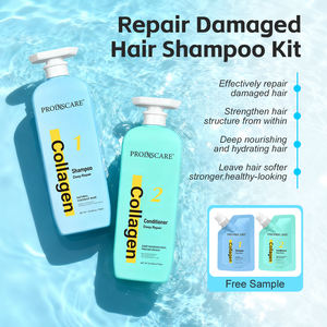 Private Label шампунь для волос и кондиционер коллаген Глубокое восстановление набор для ухода за волосами - Product Image 3