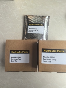Composants de pompe hydraulique A4VG71 A10VG45 Ensemble rotatif avec carter d'huile et roulements en forme de croissant oscillants - Product Image 4