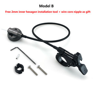 Levier de verrouillage à distance MAGICBROS pour <span class=keywords><strong>fourche</strong></span> de vélo de route et <span class=keywords><strong>VTT</strong></span>, pièces de réparation universelles, interrupteur de commande par câble pour SUNTOUR <span class=keywords><strong>MANITOU</strong></span> FOX - Product Image 6